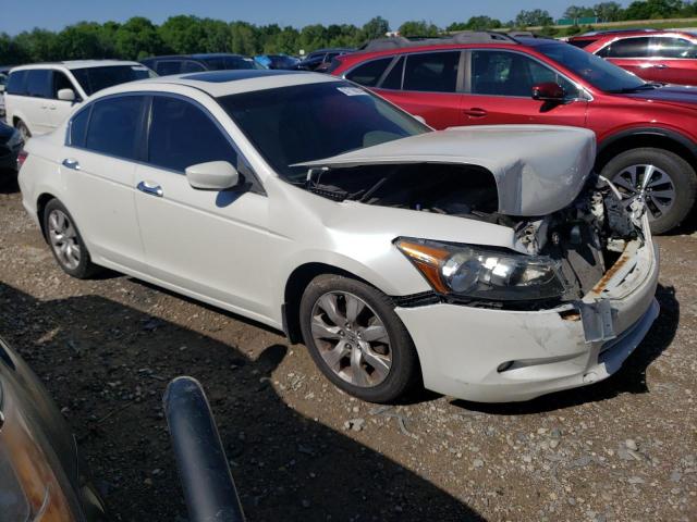 1HGCP3F82AA007407 - 2010 HONDA ACCORD EXL WHITE photo 4