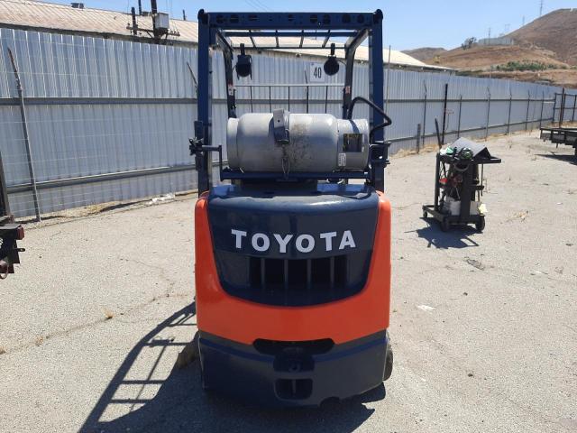 12236 - 2015 TOYOTA FORKLIFT ORANGE photo 6