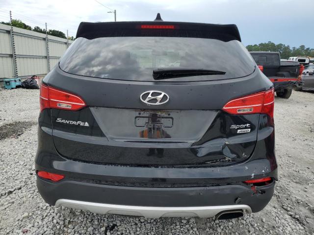 5XYZUDLB8EG164842 - 2014 HYUNDAI SANTA FE S BLACK photo 6