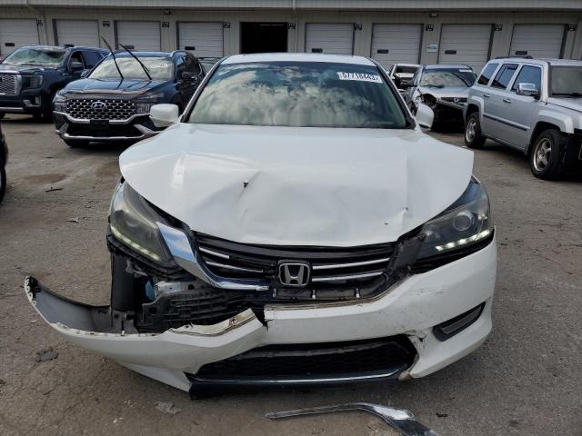 1HGCR3F81FA034714 - 2015 HONDA ACCORD EXL WHITE photo 5