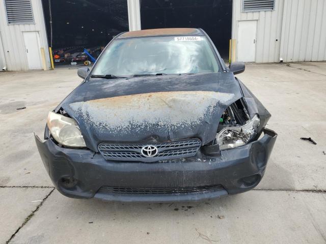 2T1KR32E98C698294 - 2008 TOYOTA COROLLA MA XR BLACK photo 5