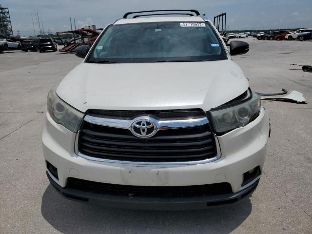 5TDKKRFH1GS121843 - 2016 TOYOTA HIGHLANDER XLE Ağ foto 5