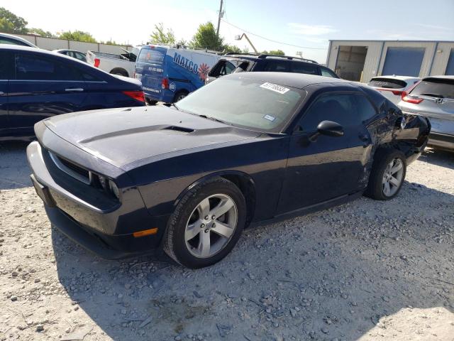 2C3CDYAG8CH235648 - 2012 DODGE CHALLENGER SXT BLACK photo 1