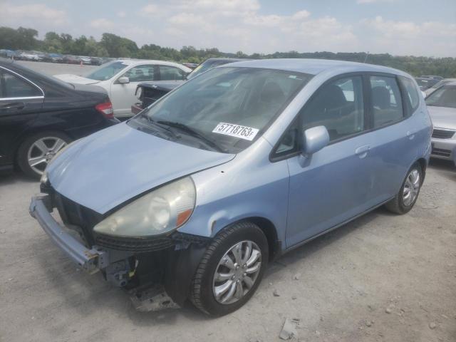 JHMGD38408S060547 - 2008 HONDA FIT BLUE photo 1