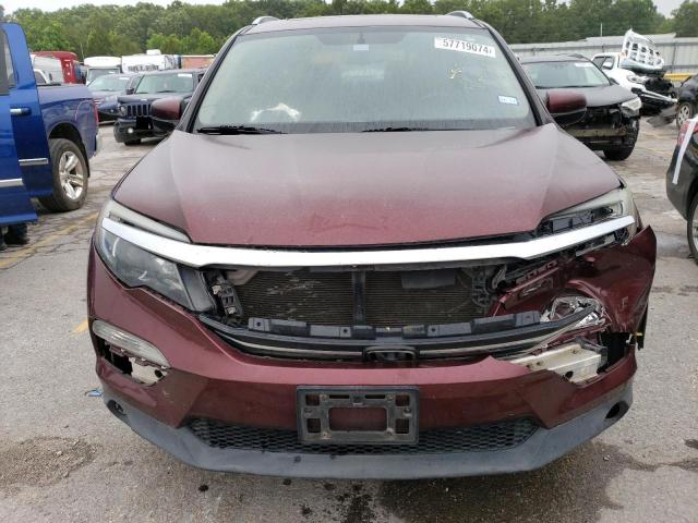 5FNYF5H50JB030004 - 2018 HONDA PILOT EXL MAROON photo 5