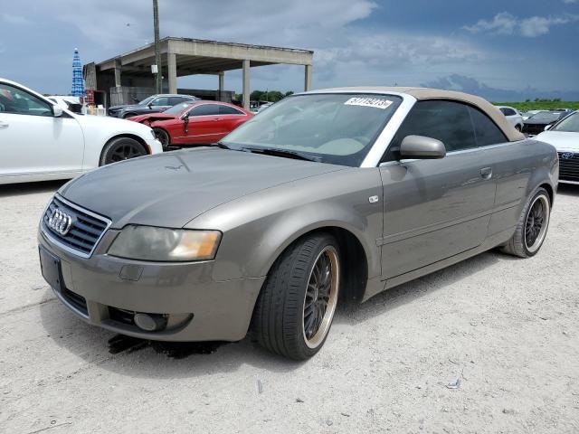 WAUDT48H96K009414 - 2006 AUDI A4 QUATTRO BEIGE photo 1