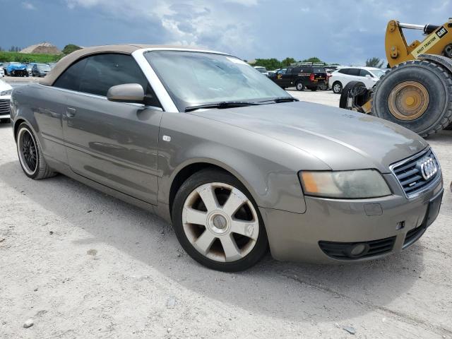 WAUDT48H96K009414 - 2006 AUDI A4 QUATTRO BEIGE photo 4