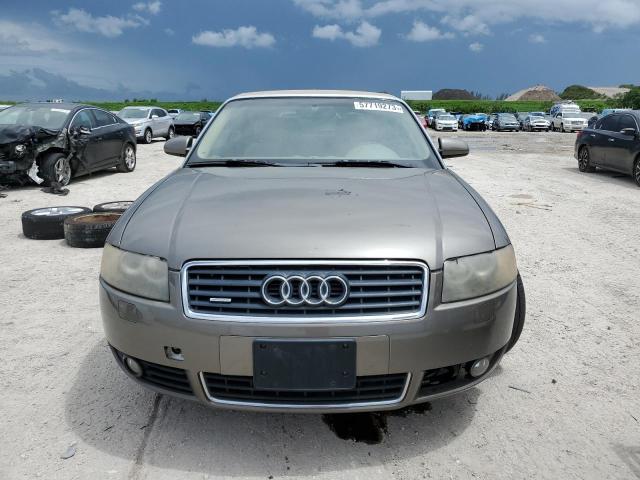 WAUDT48H96K009414 - 2006 AUDI A4 QUATTRO BEIGE photo 5