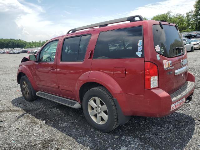 5N1AR1NB2BC607895 - 2011 NISSAN PATHFINDER S RED photo 2