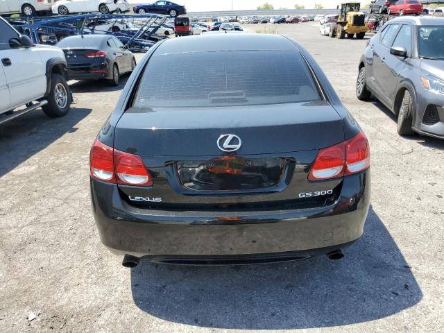 JTHBH96S165006897 - 2006 LEXUS GS 300 BLACK photo 6