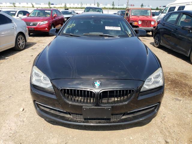 WBALX5C52CC893933 - 2012 BMW 650 XI BLACK photo 5