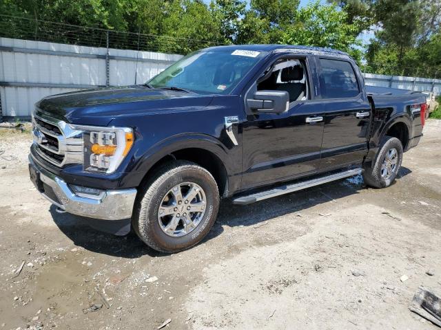 1FTFW1E89MFC85717 - 2021 FORD F150 SUPERCREW BLACK photo 1