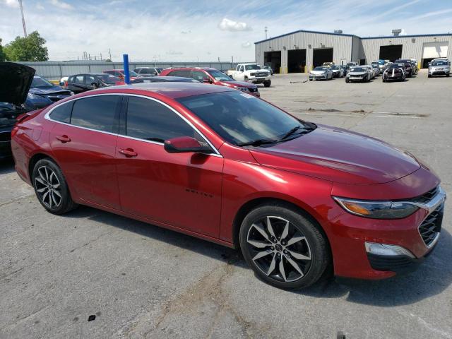 1G1ZG5STXMF076733 - 2021 CHEVROLET MALIBU RS BURGUNDY photo 4