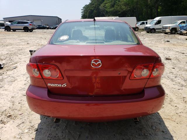 1YVFP80CX55M62410 - 2005 MAZDA 6 I RED photo 6