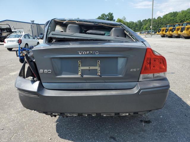 YV1RS592072615174 - 2007 VOLVO S60 2.5T GRAY photo 6