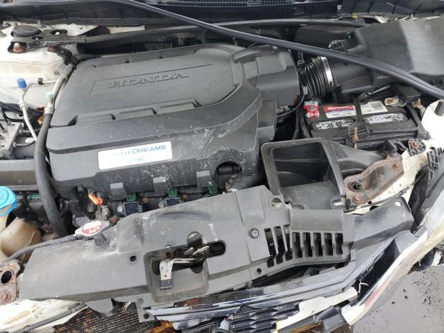 1HGCT2B85EA006849 - 2014 HONDA ACCORD EXL WHITE photo 11