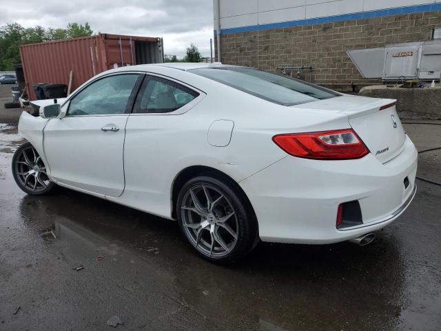 1HGCT2B85EA006849 - 2014 HONDA ACCORD EXL WHITE photo 2