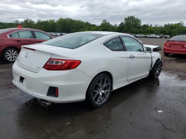1HGCT2B85EA006849 - 2014 HONDA ACCORD EXL WHITE photo 3