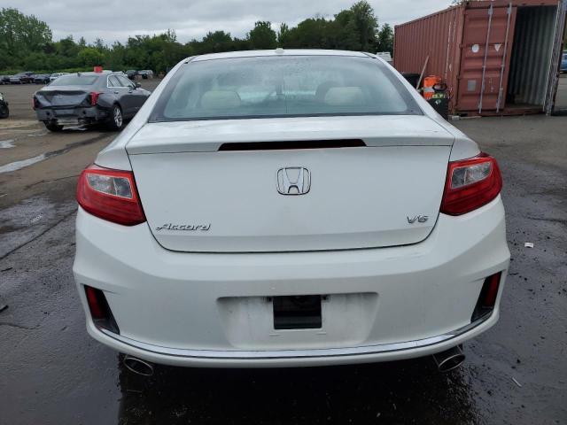 1HGCT2B85EA006849 - 2014 HONDA ACCORD EXL WHITE photo 6