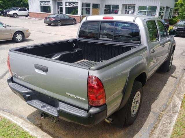 5TFJX4GN5FX049784 - 2015 TOYOTA TACOMA DOUBLE CAB PRERUNNER SILVER photo 4