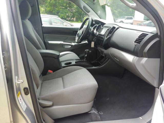 5TFJX4GN5FX049784 - 2015 TOYOTA TACOMA DOUBLE CAB PRERUNNER SILVER photo 5