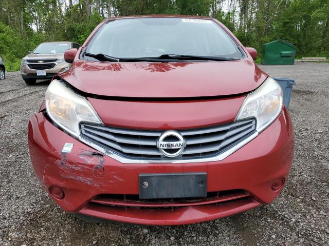 3N1CE2CP4EL365314 - 2014 NISSAN VERSA NOTE S RED photo 5