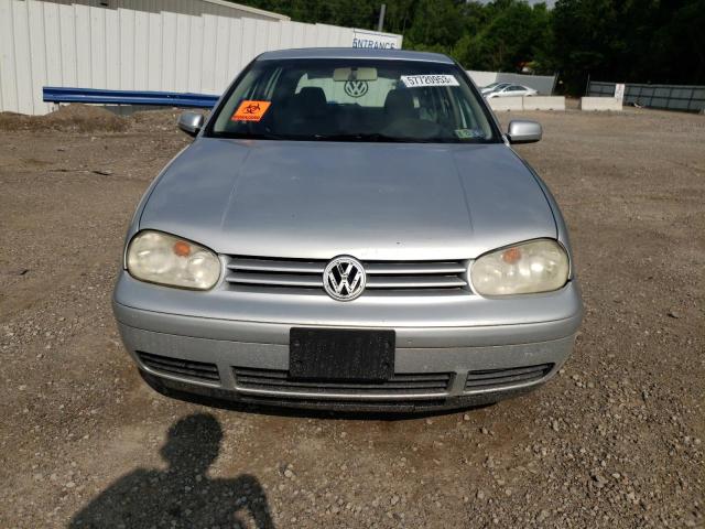 9BWGL61J244034896 - 2004 VOLKSWAGEN GOLF GLS SILVER photo 5