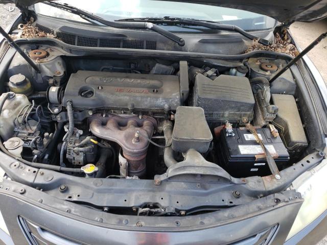 4T1BE46K57U546687 - 2007 TOYOTA CAMRY CE GRAY photo 11