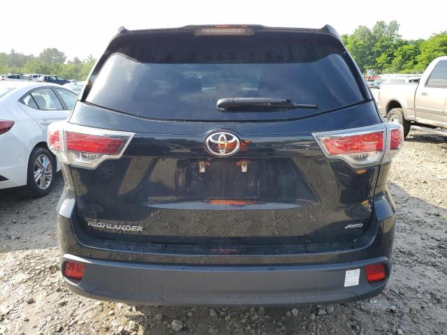 5TDBKRFH2GS355392 - 2016 TOYOTA HIGHLANDER LE BLACK photo 6