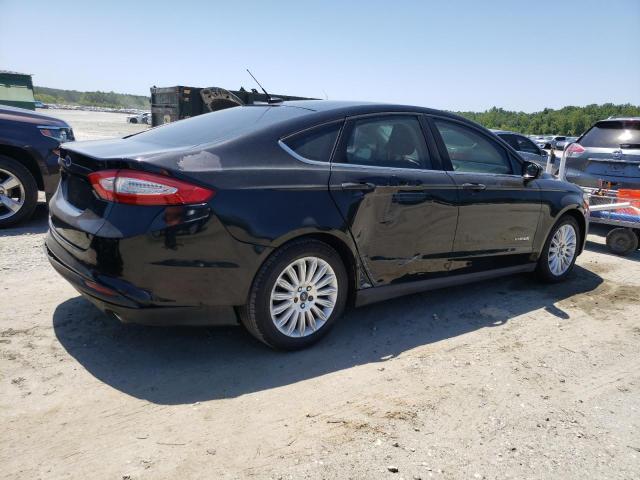 3FA6P0UU3GR375223 - 2016 FORD FUSION S HYBRID BLACK photo 3