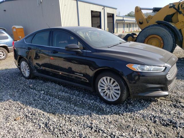 3FA6P0UU3GR375223 - 2016 FORD FUSION S HYBRID BLACK photo 4