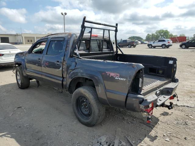 5TFJU4GN8DX041183 - 2013 TOYOTA TACOMA DOUBLE CAB PRERUNNER GRAY photo 2