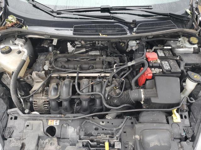 3FADP4BJ0HM170044 - 2017 FORD FIESTA SE SILVER photo 11