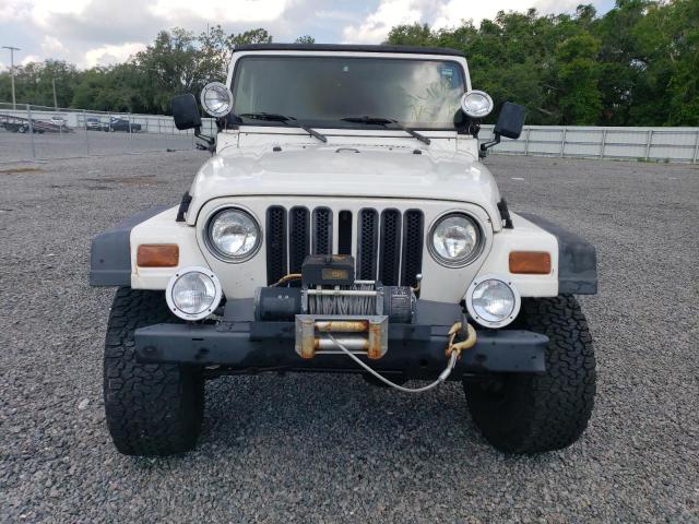 1J4FY19S0VP505557 - 1997 JEEP WRANGLER / SPORT WHITE photo 5