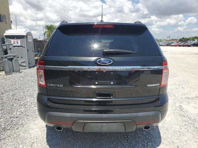 1FM5K7F88FGB88963 - 2015 FORD EXPLORER LIMITED BLACK photo 6