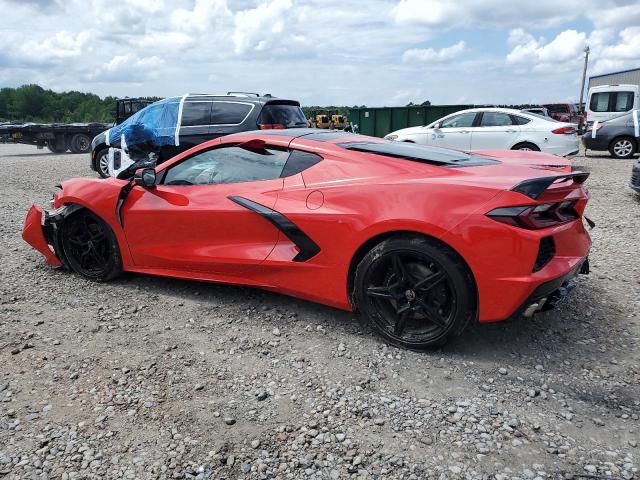 1G1YA2D43N5111511 - 2022 CHEVROLET CORVETTE STINGRAY 1LT RED photo 2