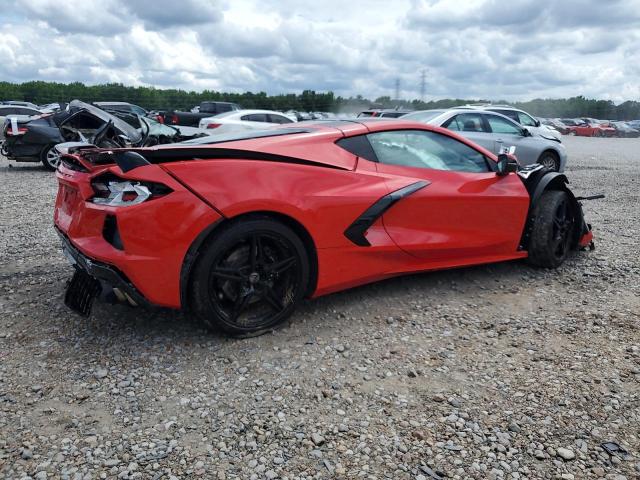1G1YA2D43N5111511 - 2022 CHEVROLET CORVETTE STINGRAY 1LT RED photo 3