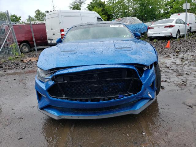 1FA6P8CFXL5174398 - 2020 FORD MUSTANG GT BLUE photo 5