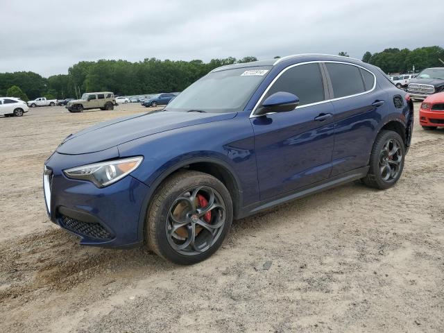 ZASFAKBN7J7B94750 - 2018 ALFA ROMEO STELVIO TI BLUE photo 1