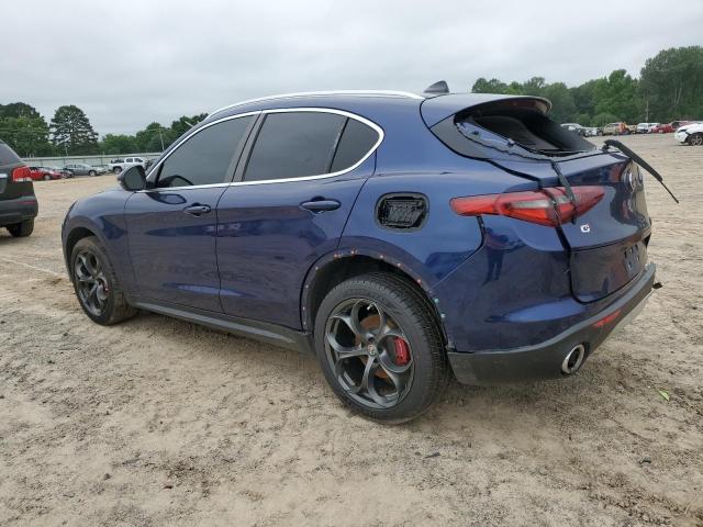 ZASFAKBN7J7B94750 - 2018 ALFA ROMEO STELVIO TI BLUE photo 2