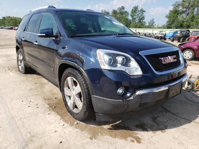 1GKKRRED2CJ102983 - 2012 GMC ACADIA SLT-1 BLUE photo 4