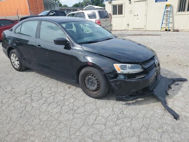 3VW2K7AJ4DM277320 - 2013 VOLKSWAGEN JETTA BASE BLACK photo 4