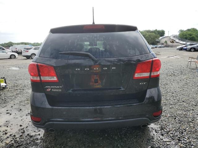 3C4PDDEG2KT774580 - 2019 DODGE JOURNEY GT BLACK photo 6