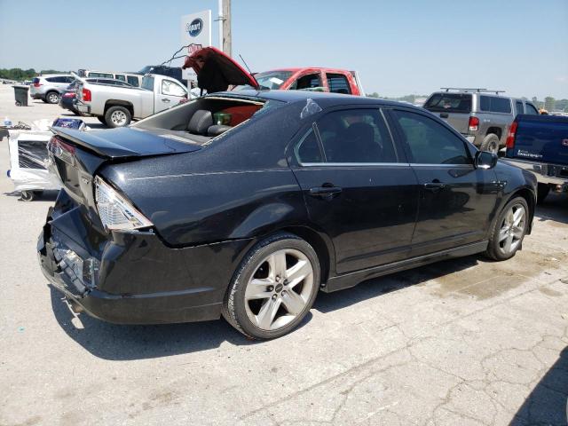 3FAHP0KC5BR106605 - 2011 FORD FUSION SPORT BLACK photo 3