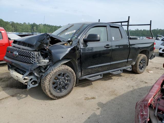 5TFUW5F19KX818608 - 2019 TOYOTA TUNDRA DOUBLE CAB SR/SR5 BLACK photo 1