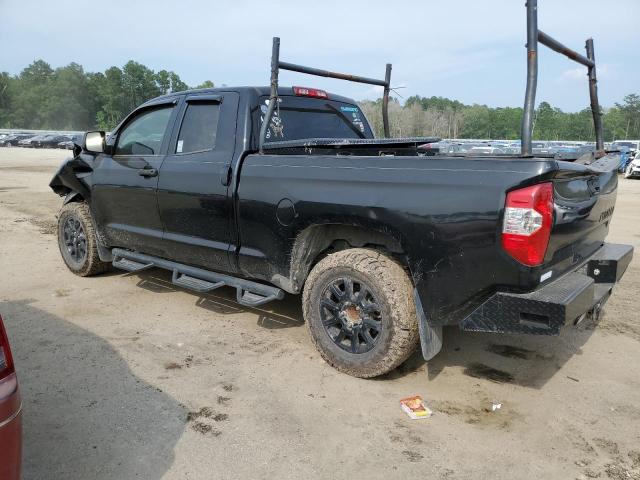 5TFUW5F19KX818608 - 2019 TOYOTA TUNDRA DOUBLE CAB SR/SR5 BLACK photo 2