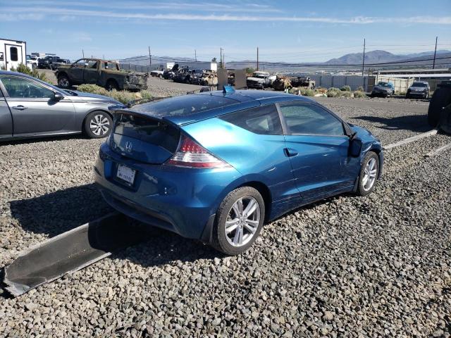 JHMZF1C68BS010969 - 2011 HONDA CR-Z EX 蓝色 照片 3