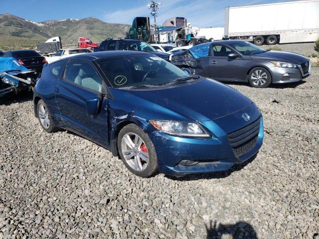 JHMZF1C68BS010969 - 2011 HONDA CR-Z EX 蓝色 照片 4