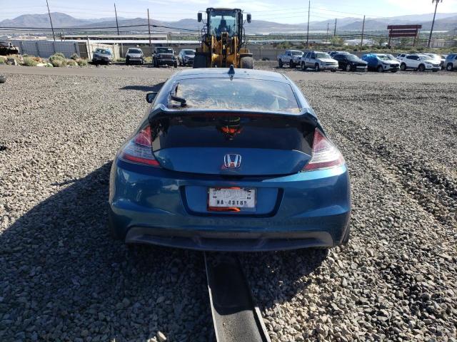 JHMZF1C68BS010969 - 2011 HONDA CR-Z EX 蓝色 照片 6
