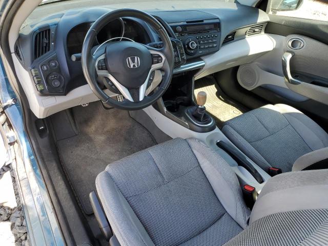 JHMZF1C68BS010969 - 2011 HONDA CR-Z EX 蓝色 照片 8